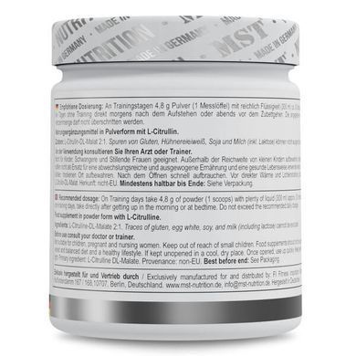 MST Citrulline Malate 300 грам Цитрулін