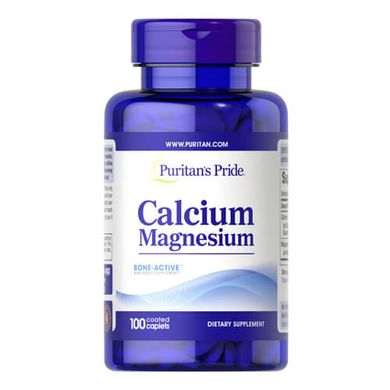 Puritan's Pride Calcium Magnesium 100 табл Кальцій
