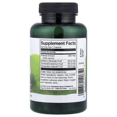 Swanson Triphala 120 капсул Тріфала
