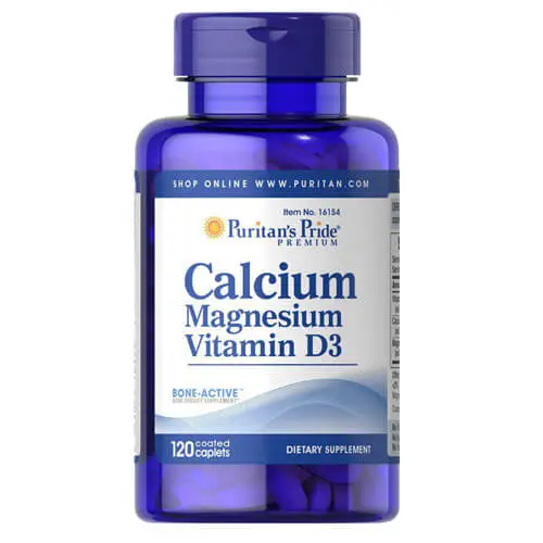 Puritan's Pride Calcium Magnesium Vitamin D3 120 таб.