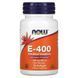 NOW Natural E-400 400 IU 50 softgels