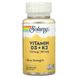 Solaray Vitamin D3 + K2 120 рослинних капсул