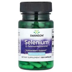 Swanson Selenium L-selenomethionine 200 mcg 120 капсул Селен