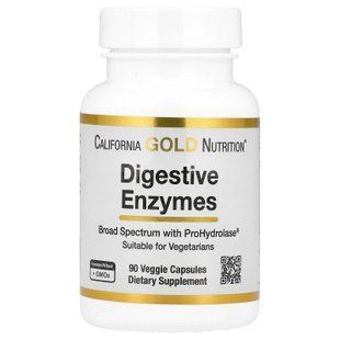 California Gold Nutrition Digestive Enzymes 90 капс. Энзимы