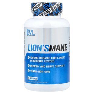 EVLution Nutrition Lion's Mane 60 caps Грибы