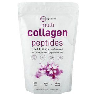 Micro Ingredients Multi Collagen Peptides 454 g Коллаген