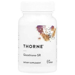 Thorne Glutathione-SR 60 Capsules Глутатион