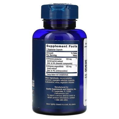 Life Extension Echinacea Elite 60 caps (02.2027) Ехинацея