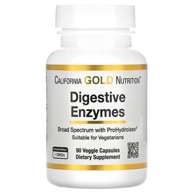 California Gold Nutrition Digestive Enzymes 90 капс. Энзимы