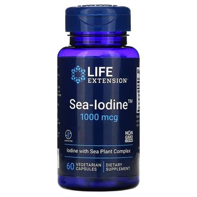 Life Extension Sea-Iodine 1,000 mcg 60 капсул Йод