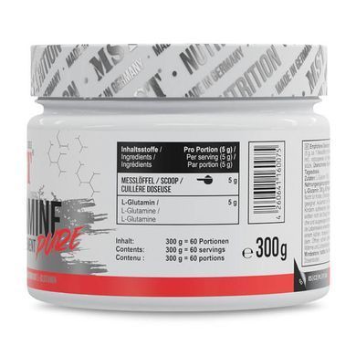 MST Glutamine 300 грам Глютамін