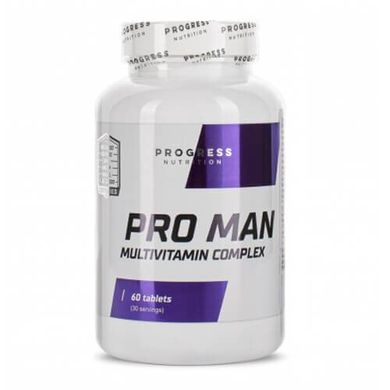 Progress Nutrition Pro Man 60 таб Витамины для мужчин