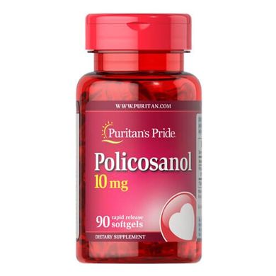 Puritan's Pride Policosanol 10 mg 90 капсул Поликозанол