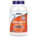 NOW Omega-3 Fish Oil 1,000 mg 200 рідких рибних капсул