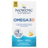 Nordic Naturals Omega-3D 690 mg 60 рідких капсул Омега-3