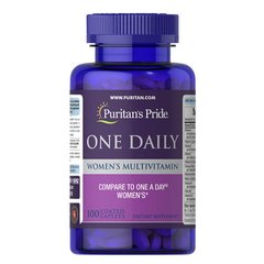 (Поломана кришка) Puritan's Pride One Daily Women's Multivitamin 100 таб. Вітаміни для жінок