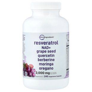 Micro Ingredients Resveratrol 240 растительных капсул Ресвератрол