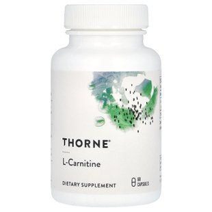 Thorne L-Carnitine 330 mg 60 капсул L-Карнитин