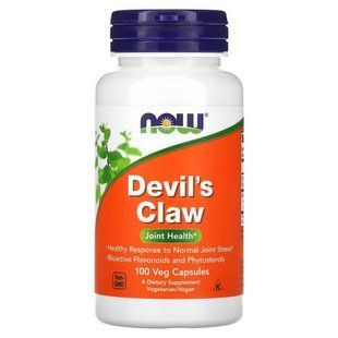 NOW Devil's Claw 100 вегетарианских капсул Другие экстракты