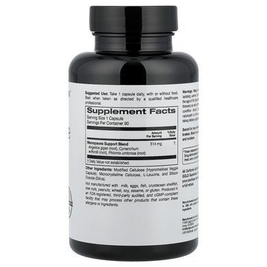 California Gold Nutrition Menopause Support 90 капс. Поддержка при менопаузе