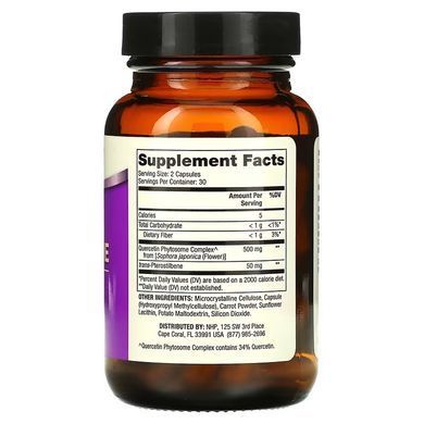 Dr. Mercola Quercetin and Pterostilbene Advanced 60 caps Кверцетин