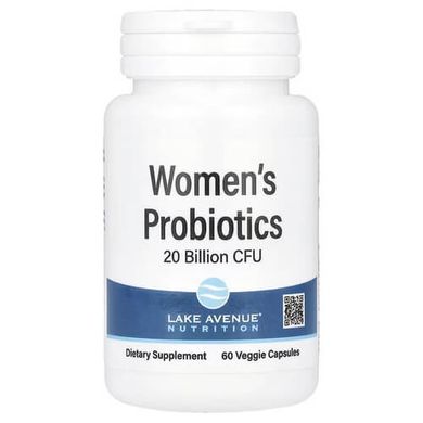 LAN Women's Probiotics 20 Billion CFU 60 капсули Пробіотики та пребіотики