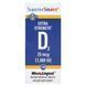 Superior Source Extra Strength D3 1,000 IU 100 быстрорастворимых таблеток