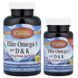 Carlson Elite Omega-3 Plus D & K Natural Lemon 60+30 softgels