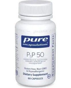 Pure Encapsulations P5P 50 - Activated B6 60 капсул Піридоксин (B-6)