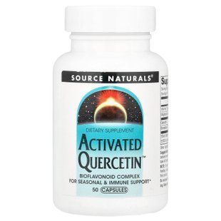 Source Naturals Activated Quercetin 50 капсул Кверцетин