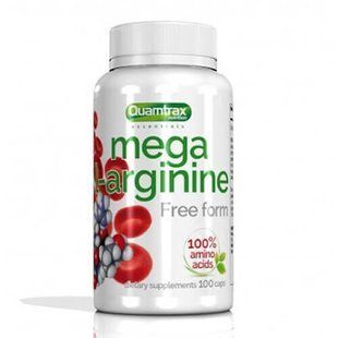 Quamtrax Mega L-Arginin 100 капс Аргінін