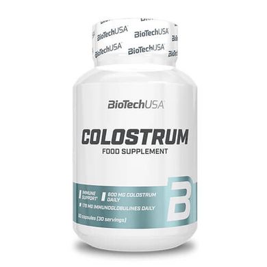 BiotechUSA Colostrum 60 капсул Молозиво (Colostrum)