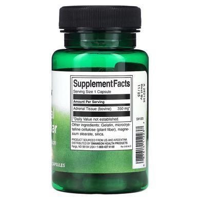 Swanson Adrenal Glandular 350 mg 60 капс. Поддержка надпочечников