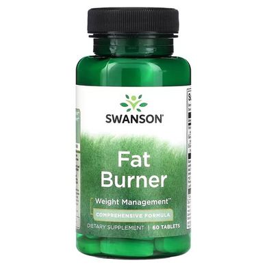 Swanson Fat Burner 60 табл. Жиросжигатели