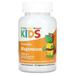 California Gold Nutrition Chewable Magnesium for Children 90 смоктальних таблеток Магній