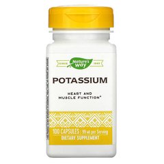 Nature's Way Potassium 100 капсул