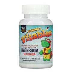 Vitables Chewable Magnesium for Children 90 жувальних таблеток Магній