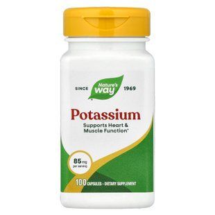 Nature's Way Potassium 100 caps Калий