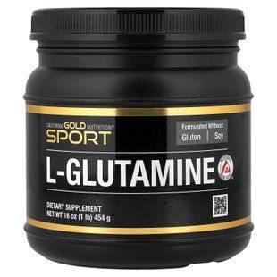 California Gold Nutrition L-Glutamine 454 грамм Глютамин
