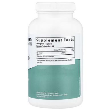 Fairhaven Health Myo-Inositol 240 капсул Інозитол (B-8)