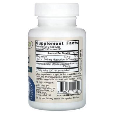 Jarrow Formulas MagMind 60 растительных капсул Магний
