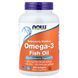 NOW Omega-3 Fish Oil 1000 mg 200 рідких капсул