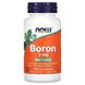 NOW Boron 3mg 100 рослинних капсул