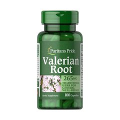 Puritan's Pride Valerian Root 265mg 100 капсул Валеріана