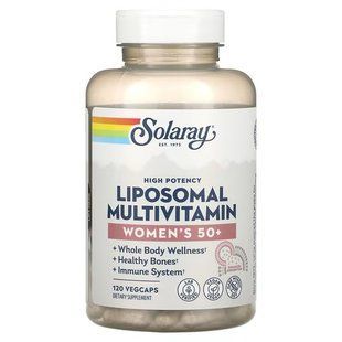 Solaray Women's 50+ Liposomal Multivitamin 120 капсул Вітамінно-мінеральні комплекси