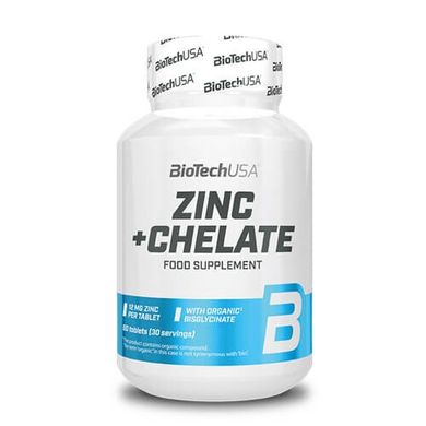 BioTech USA Zinc Chelate 60 табл Цинк