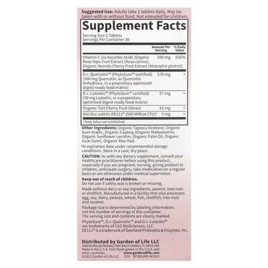 Garden of Life Dr. Formulated Quercetin Drop Uric Acid 500 mg 60 tablets Кверцетин