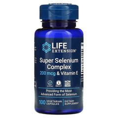 Life Extension Super Selenium Complex & Vitamin E 100 капс. Селен