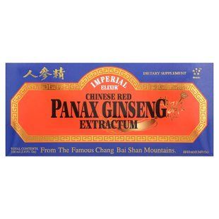 Imperial Elixir Chinese Red Panax Ginseng Extractum 10 Bottles (10 ml) Женьшень
