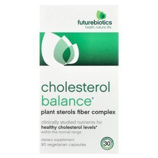 Futurebiotics Cholesterol Balance 90 растительных капсул Снижение уровня холестерина